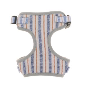 Stripe Print Comfort Dog Harness