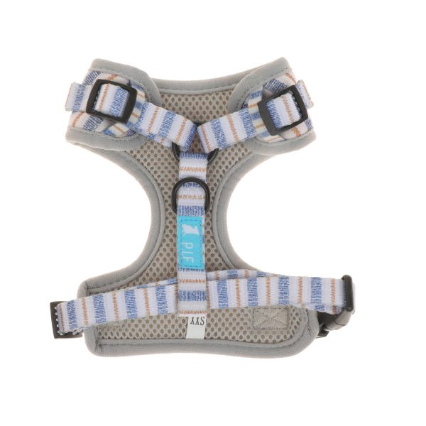 Stripe Print Comfort Dog Harness