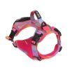 High Quality Colorful Double layer Front Lead Reflective Dog Harness