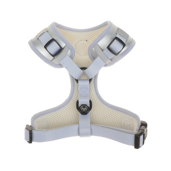 Reflective Leather Simple Design Dog Harness