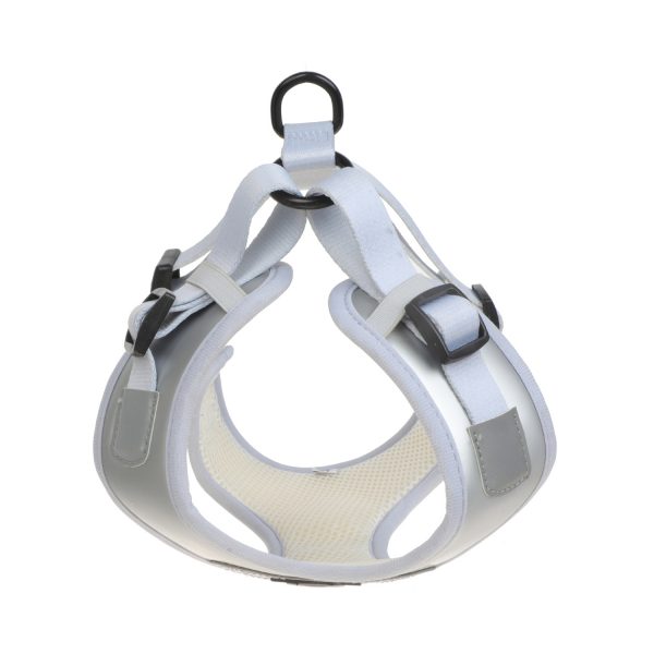 Reflective Leather Simple Design Dog Harness