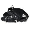 Handle Genuine Leather Dog Collar