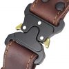 Pet Tactical Leather Dog Collar