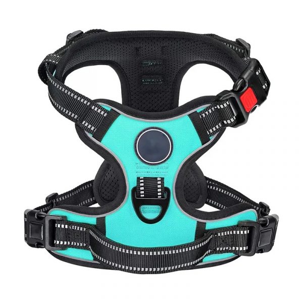 Custom Double layer Front Lead Dog Reflective Harness