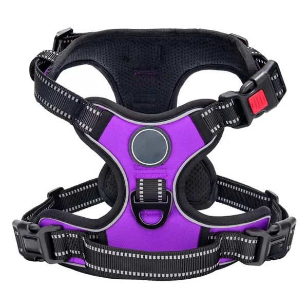Custom Double layer Front Lead Dog Reflective Harness